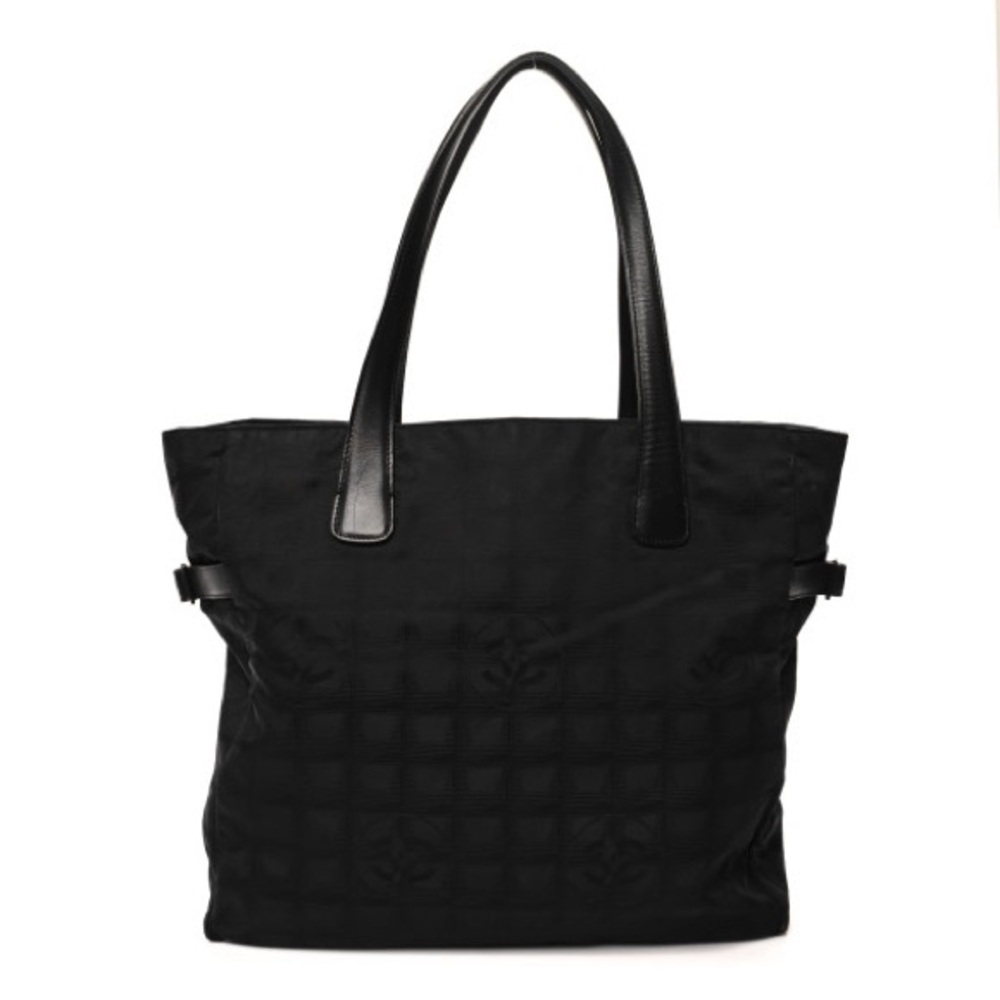 Sale! EUC Chanel Nylon Medium Travel Tote Black w/Holo, card, and COA